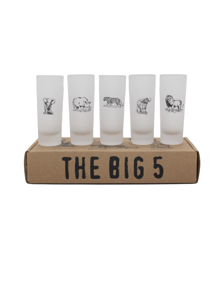 The Big 5 Tequila Double Shot Frosted Set (B5-TDS SET[F])