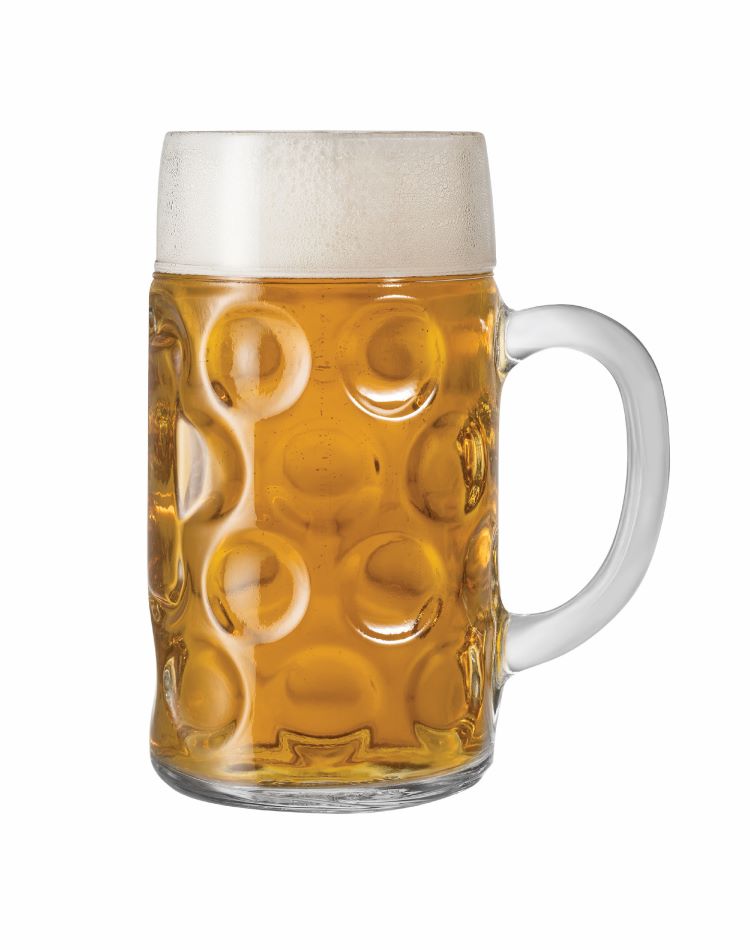 Dimple Don Beer Mug Don - Dimple with BP 1 LITRE (BEE014.1) – Vitria Glass Products