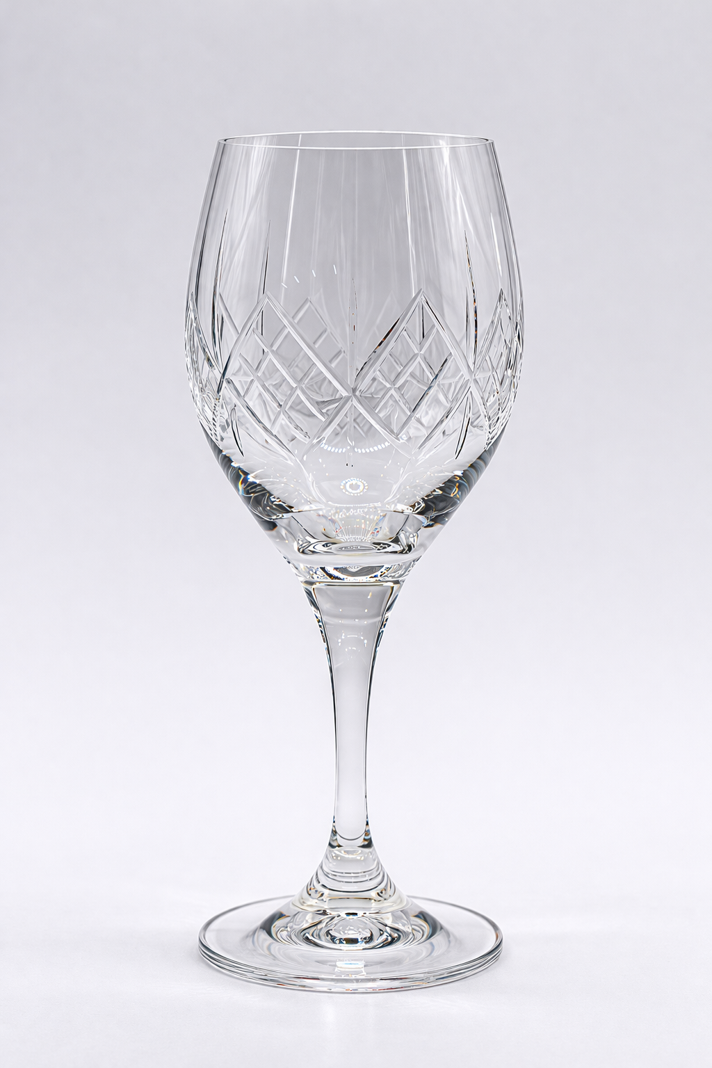 Rhapsody Crystal Wine 320ml - Emerald Full Cut (RHA002.1)