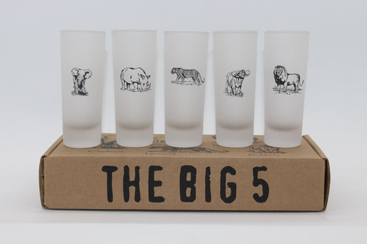 The Big 5 Tequila Double Shot Frosted Set (B5-TDS SET[F])