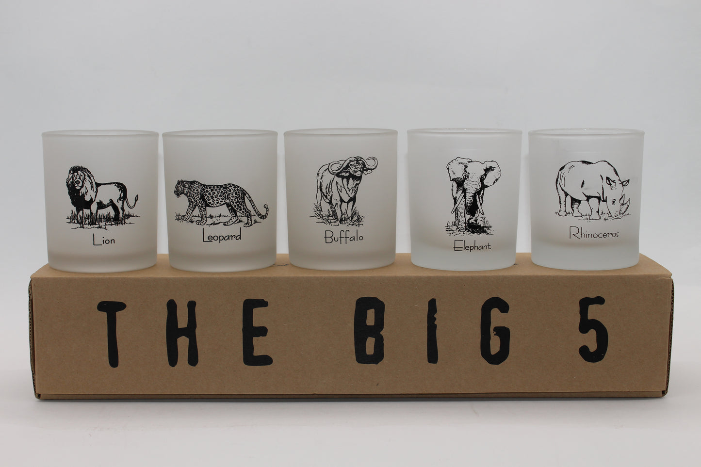 The Big 5 SA Straight Sided Whisky Frosted Set (B5-SW SET[F])