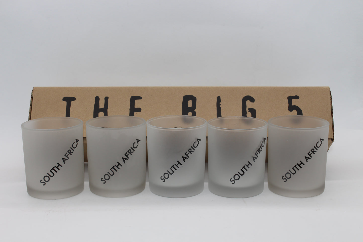 The Big 5 SA Straight Sided Whisky Frosted Set (B5-SW SET[F])
