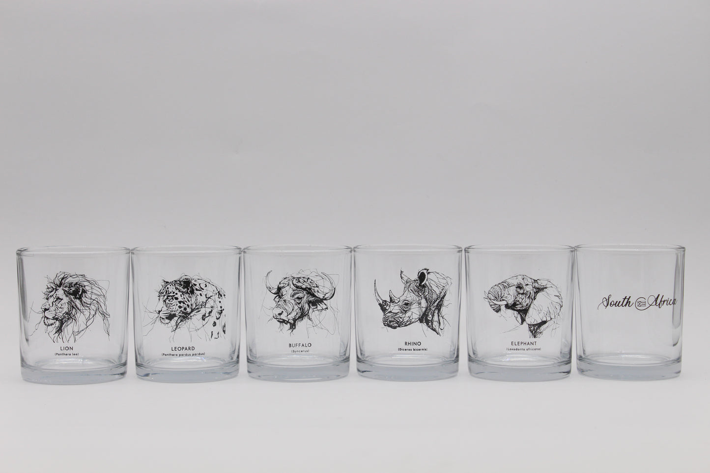 The New Big 5 SA Straight Sided Whisky Set (B5SA1 SW SET[C])