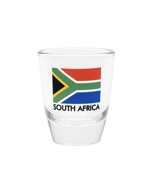 SA Flag Gin Shot Clear (SAFLAG-GS(C)
