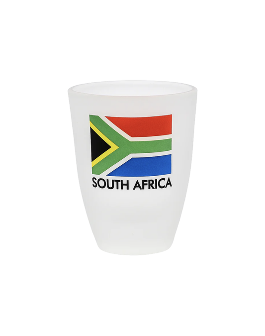 SA Flag Gin Shot Frosted (SAFLAG-GS(F)